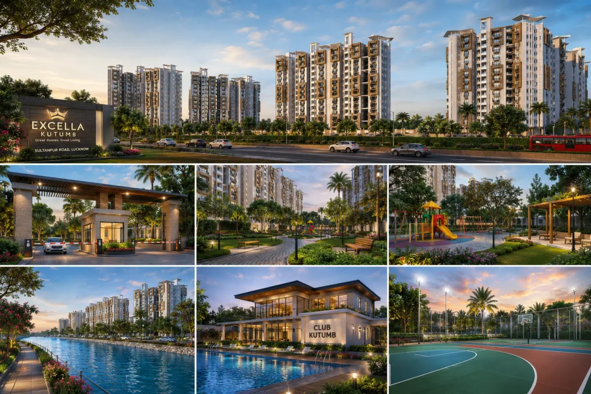Residential apartment community visual