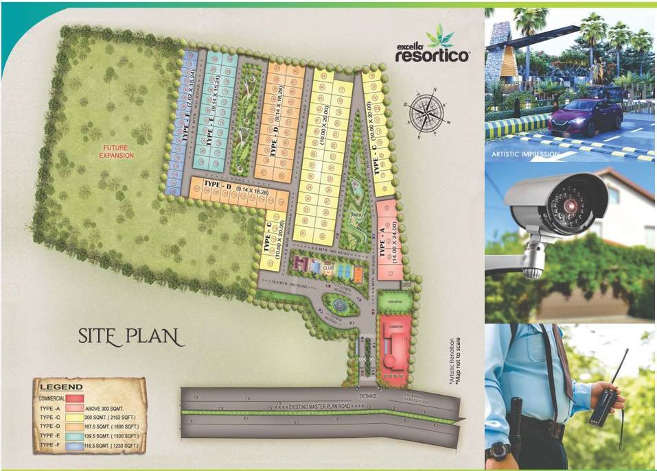 Resortico entrance visual